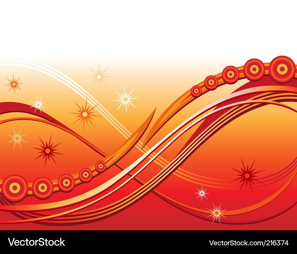 Swirling abstract design background Vector Image