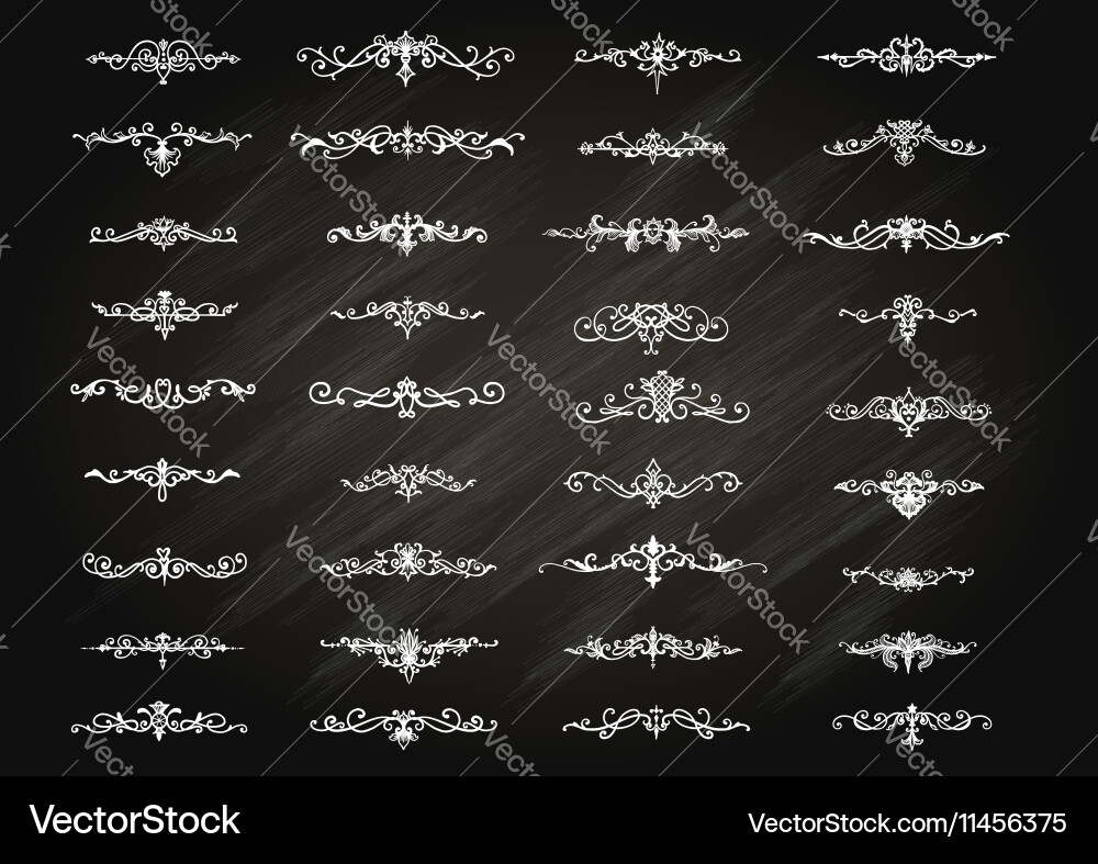 Text dividers Royalty Free Vector Image - VectorStock