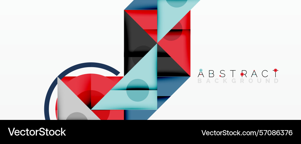Geometric shapes overlap creating modern abstract Geometric shapes overlap creating modern abstract vector image