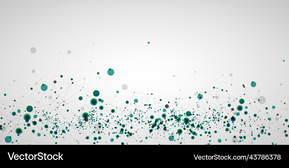 Template for science and technology presentation Template for science and technology presentation vector image