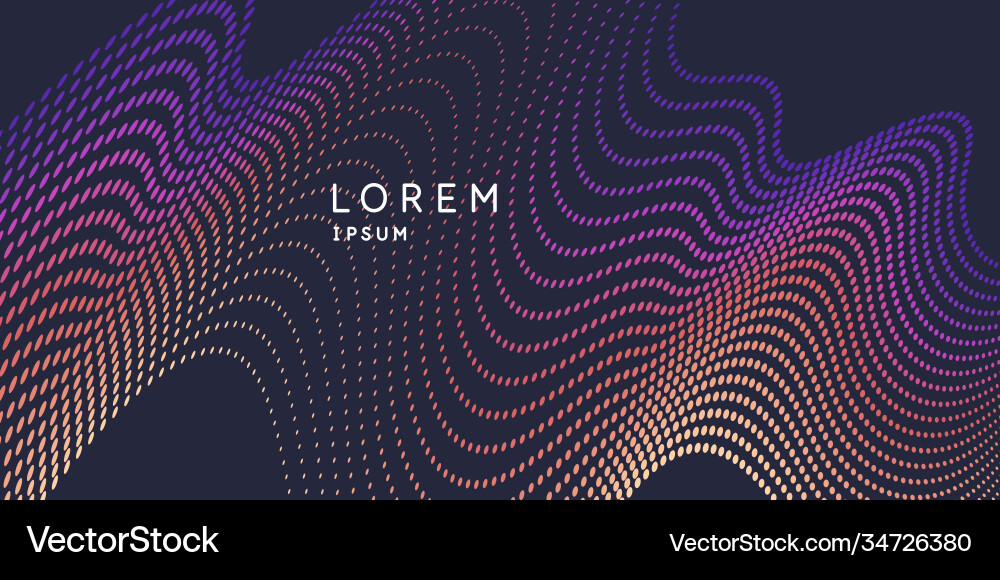 Abstract background with dynamic waves Abstract background with dynamic waves vector image