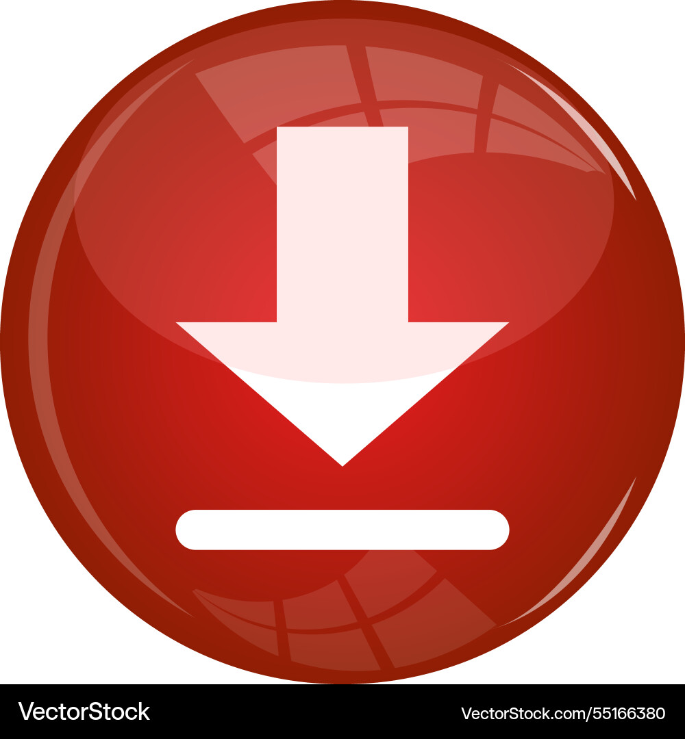 Download button file eps Royalty Free Vector Image