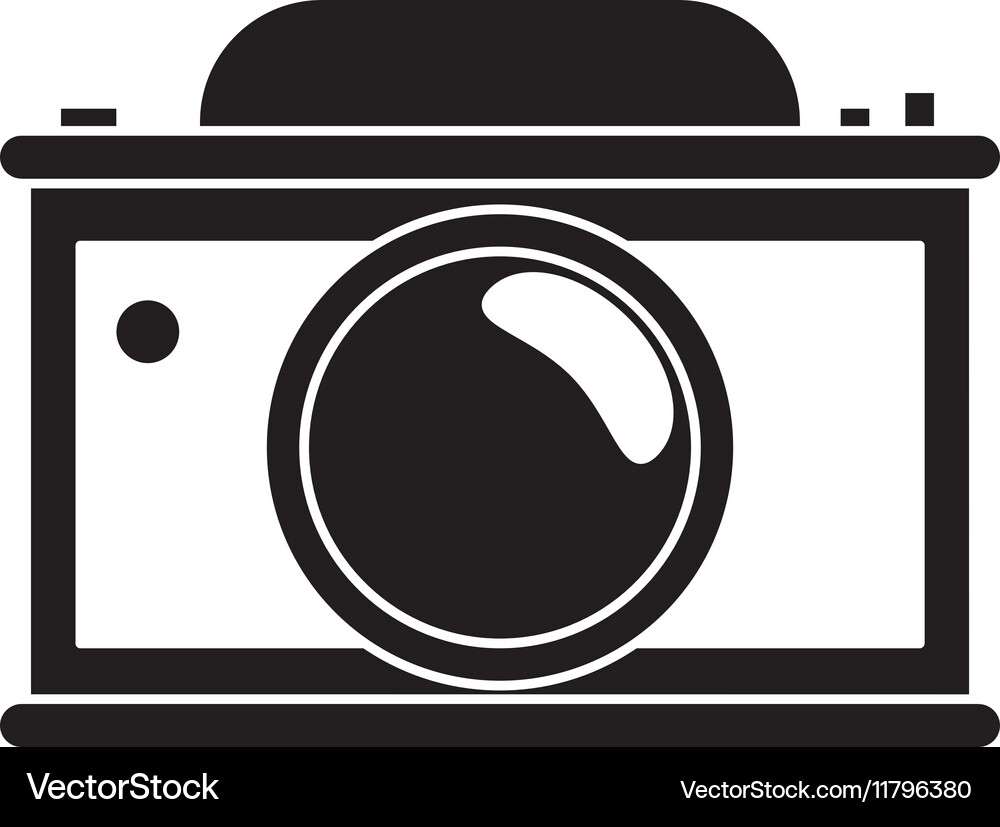 Isolated camera device design Vector Image