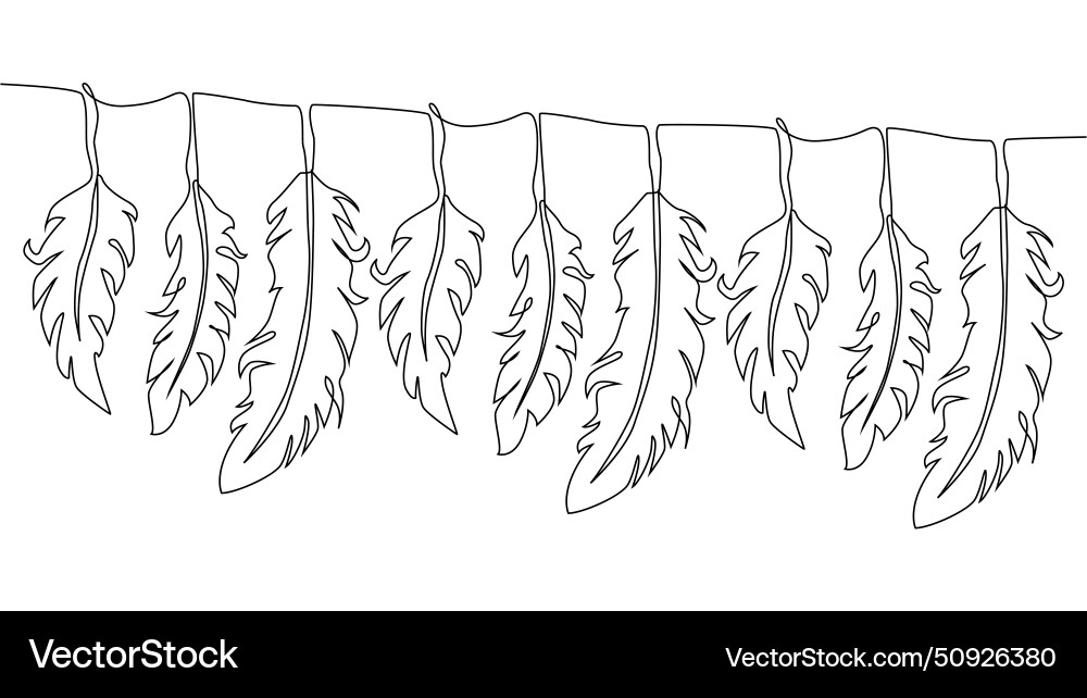 Self-drawing of continuous drawing one line Vector Image