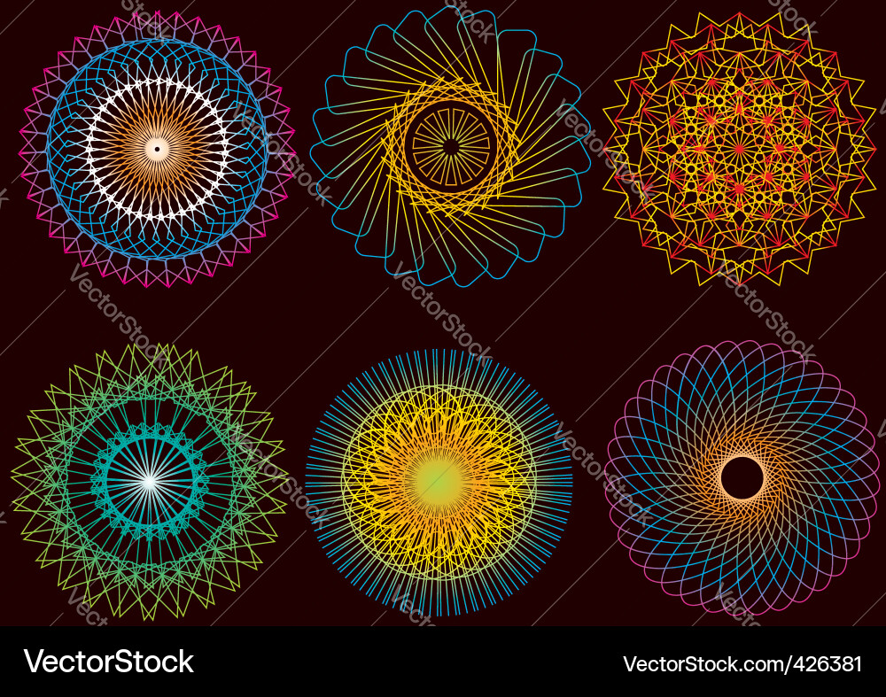 Design elements Vector Image