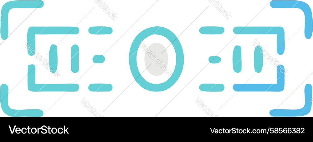 Digital Clock Timer Icon Vector Image