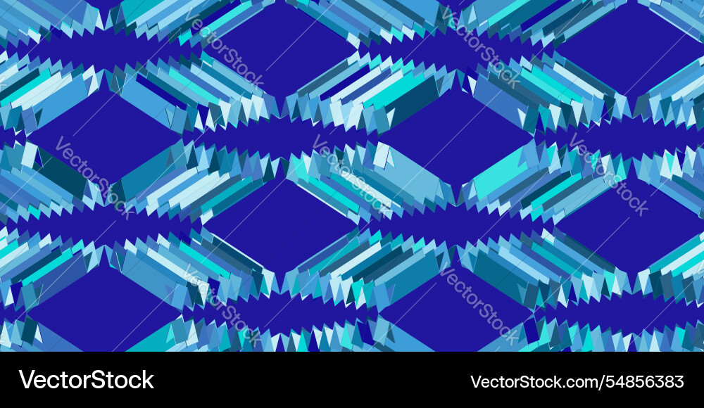 Abstract blue background with diagonal lines Vector Image
