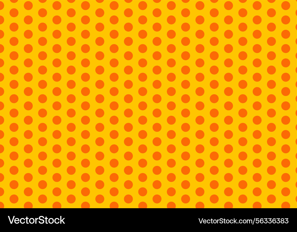 Seamless pattern with orange dots Seamless pattern with orange dots vector image
