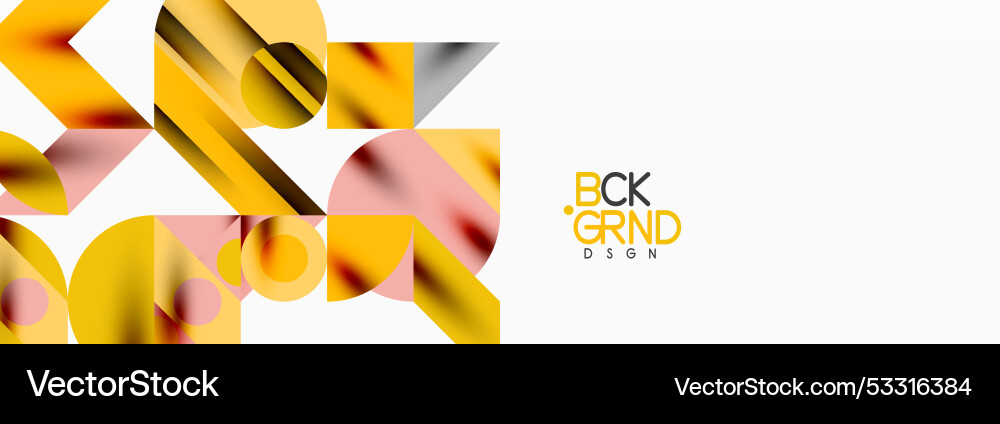 Trendy triangles lines round elements and circles Trendy triangles lines round elements and circles vector image