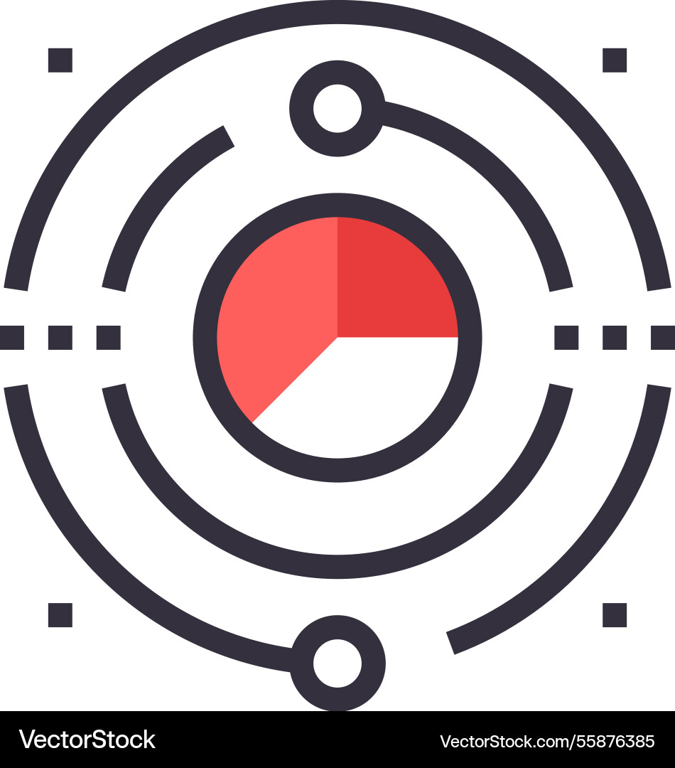 Big data Big data vector image