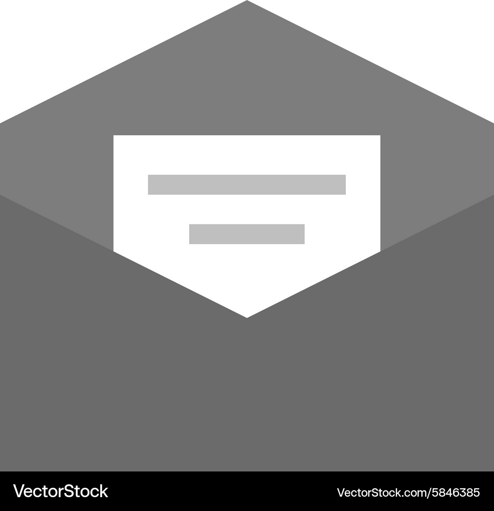 Mail message Vector Image