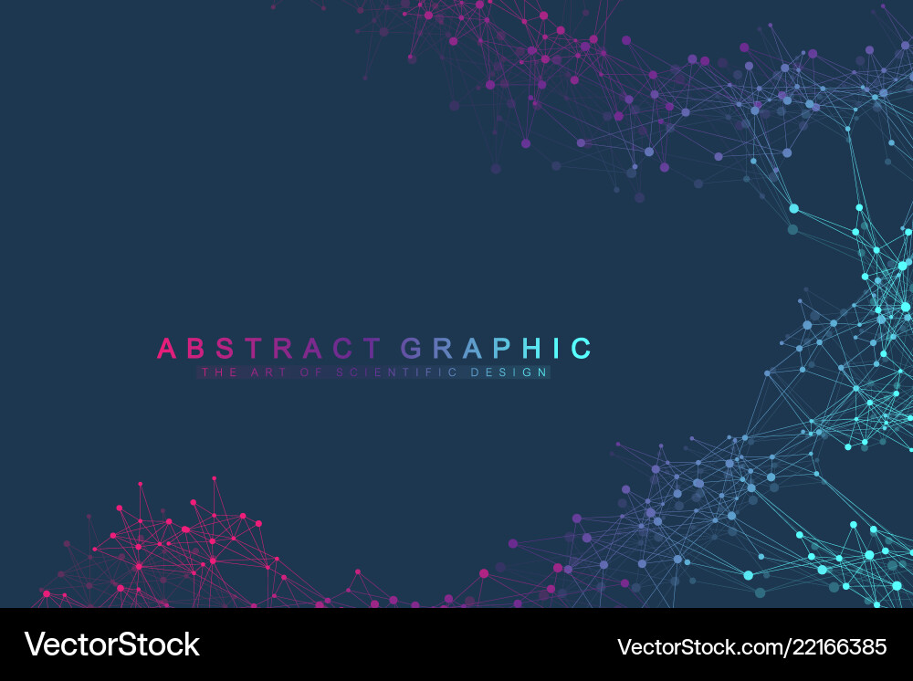 Technology abstract background with connected line Technology abstract background with connected line vector image