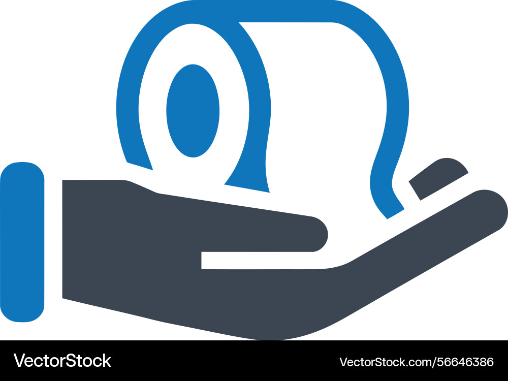 Document handling service icon vector image