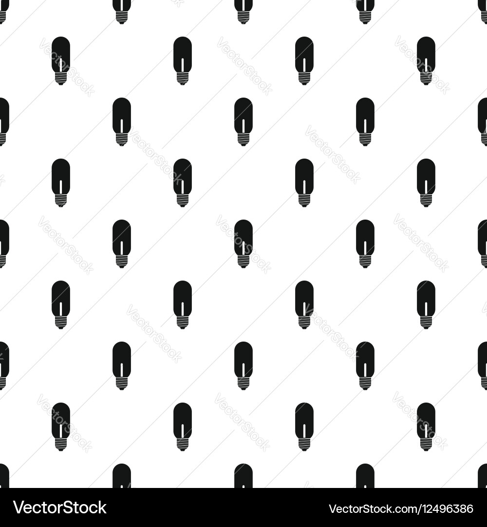 Halogen lamp pattern simple style vector image