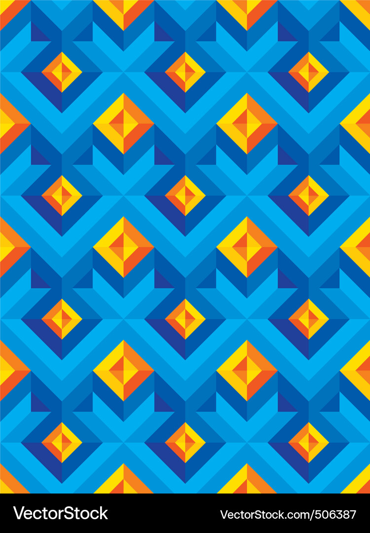 Intricate Ethnic Pattern Vector Image