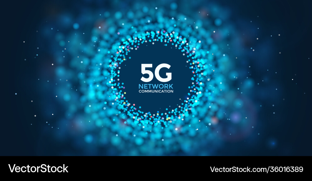 5g abstrakte Web-Banner fünfte Generation 5g abstrakte Web-Banner fünfte Generation vektorbild