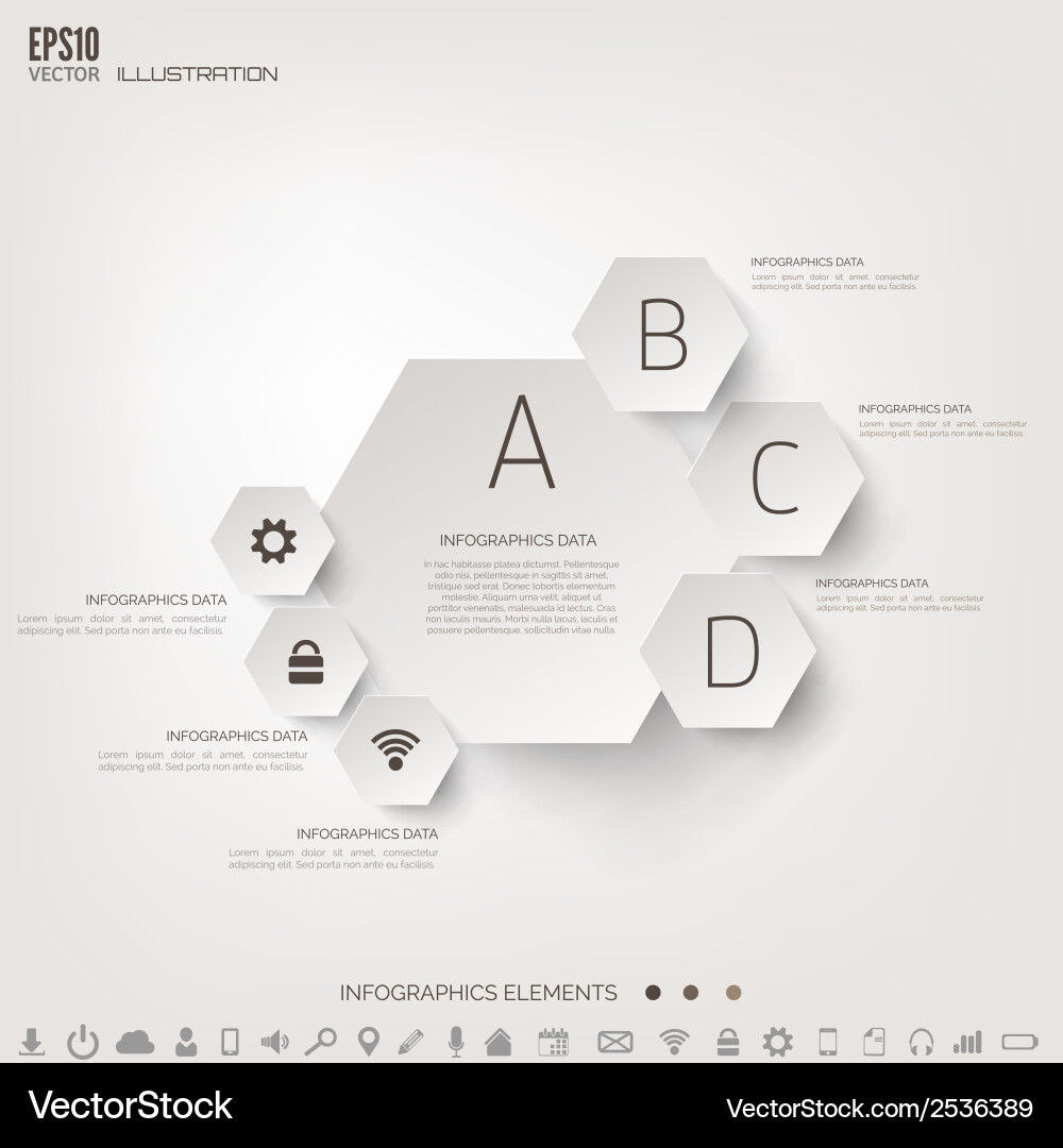 Cloud computing background with web icons social vector image