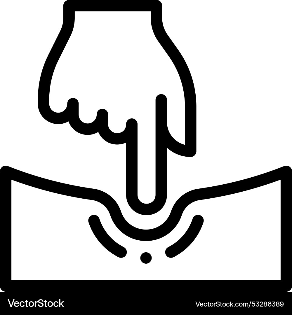 Elasticity icon thin linear style design isolated Elasticity icon thin linear style design isolated vector image