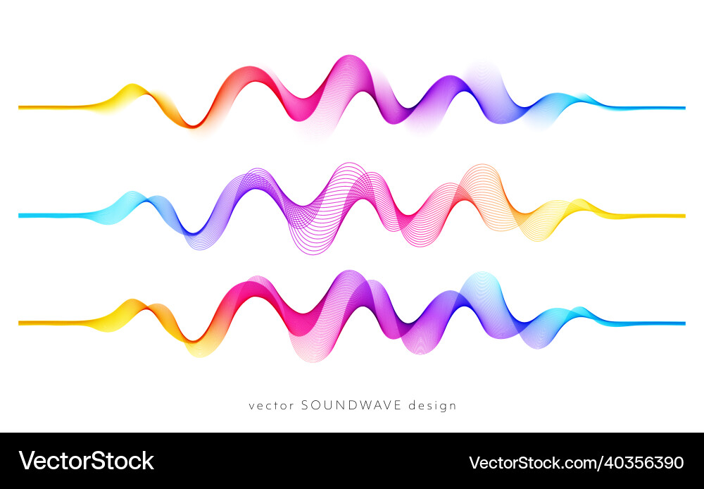 Background with color abstract blend wave Background with color abstract blend wave vector image