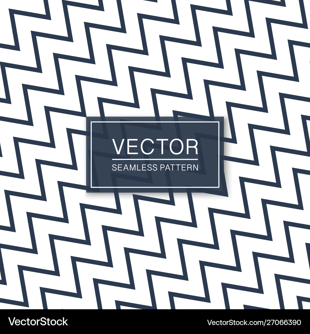 Diagonal seamless zigzag simple pattern - blue Diagonal seamless zigzag simple pattern - blue vector image