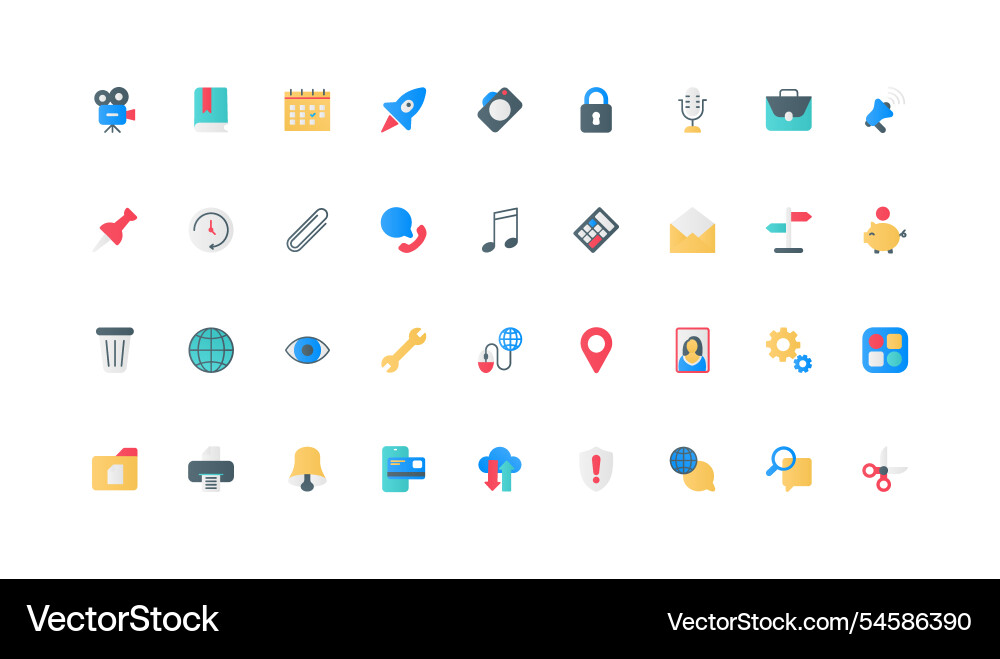 Mobile apps for modern lifestyle social media Mobile apps for modern lifestyle social media vector image