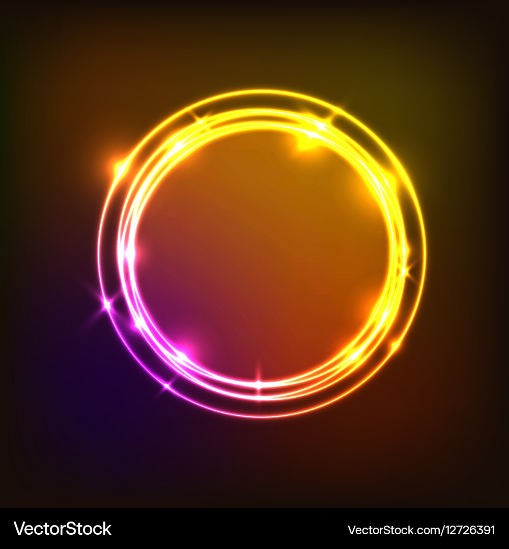 Abstrakter Hintergrund mit bunten Kreisen Neon Abstrakter Hintergrund mit bunten Kreisen Neon vektorbild