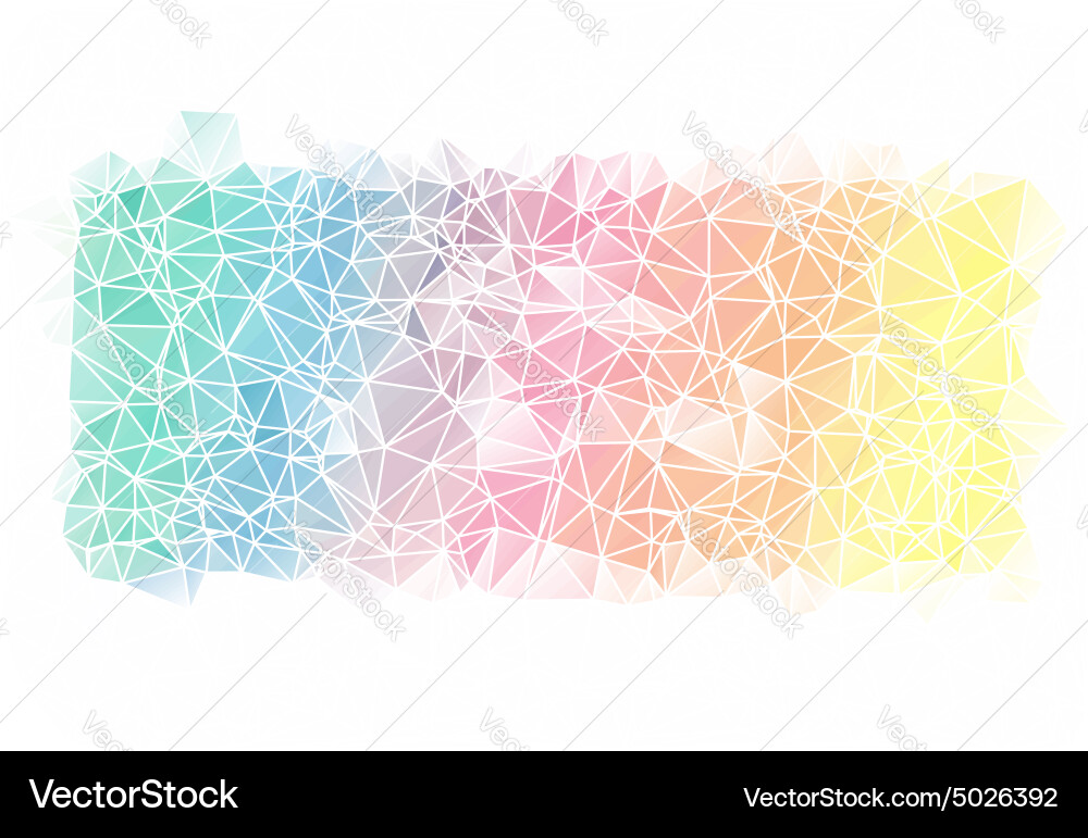 Abstract triangle polygonal background in eps vector image