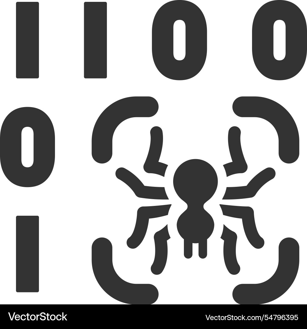 Bug detection icon Vector Image