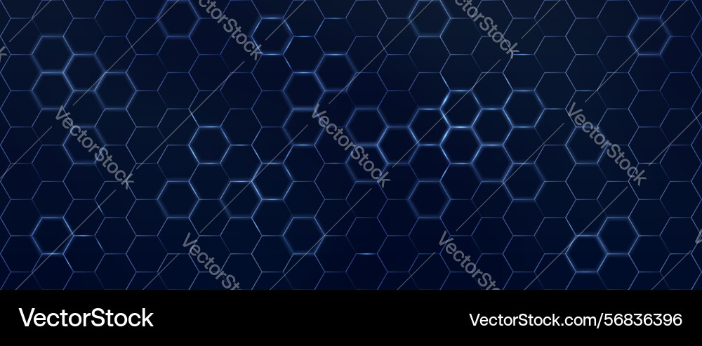 Abstract hexagon pattern background Abstract hexagon pattern background vector image