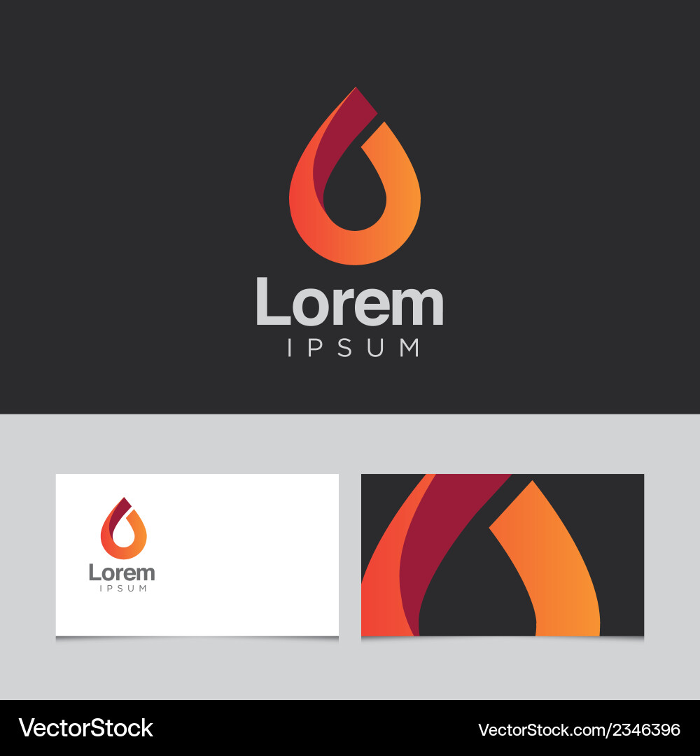 Abstract Logo Element - Circular Shape vector image