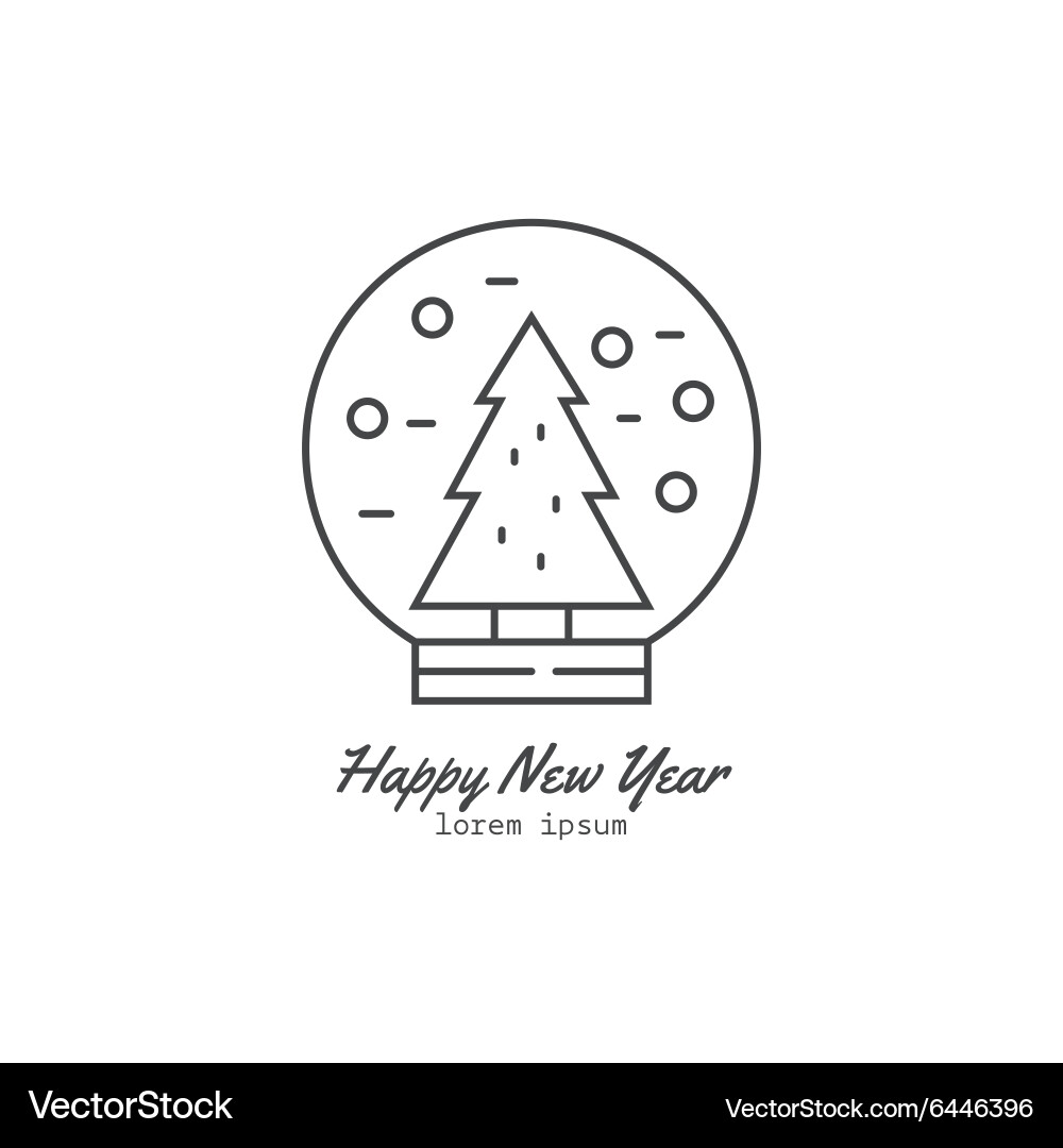 Winter logos Vector Image