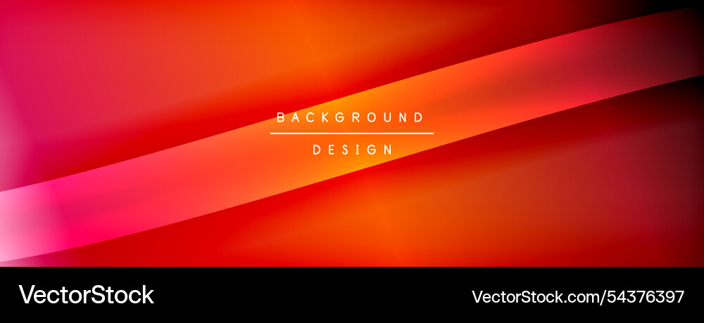 Bright rainbow style color gradient with curve Bright rainbow style color gradient with curve Vector Image