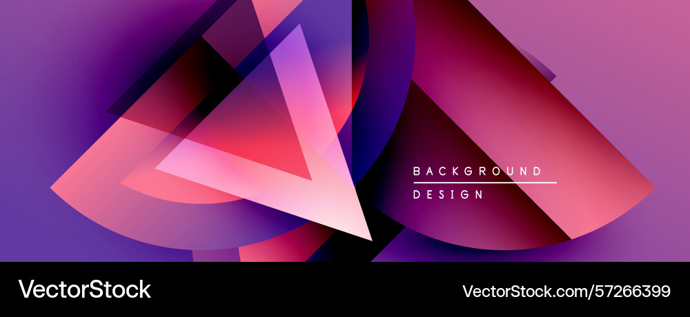 Abstract geometric shapes overlap creating Abstract geometric shapes overlap creating Vector Image