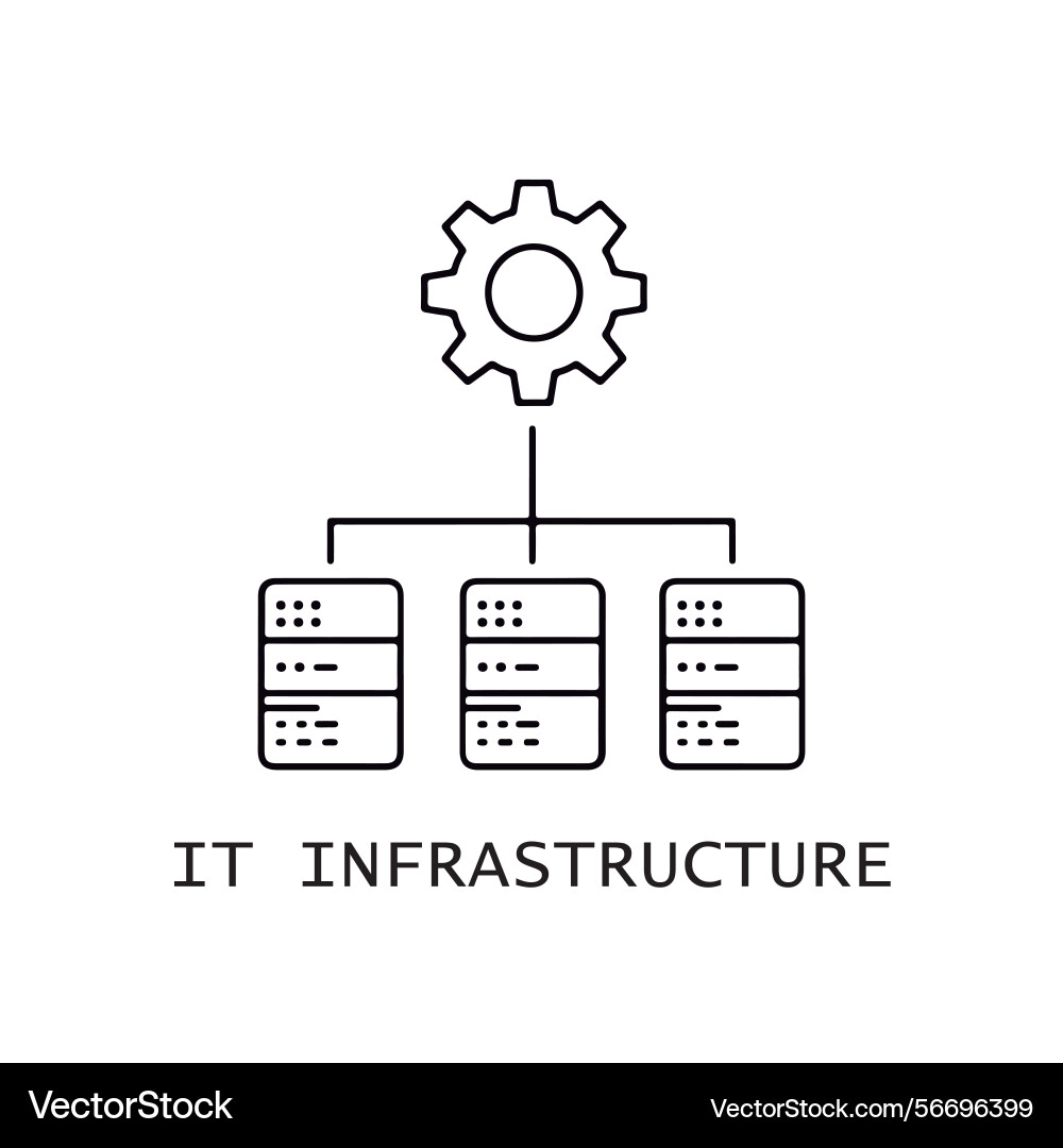 Server management and optimization Server management and optimization Vector Image