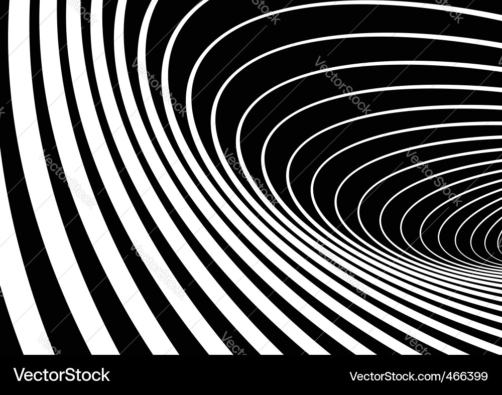 Swiring Vortex Abstract Vektorbild