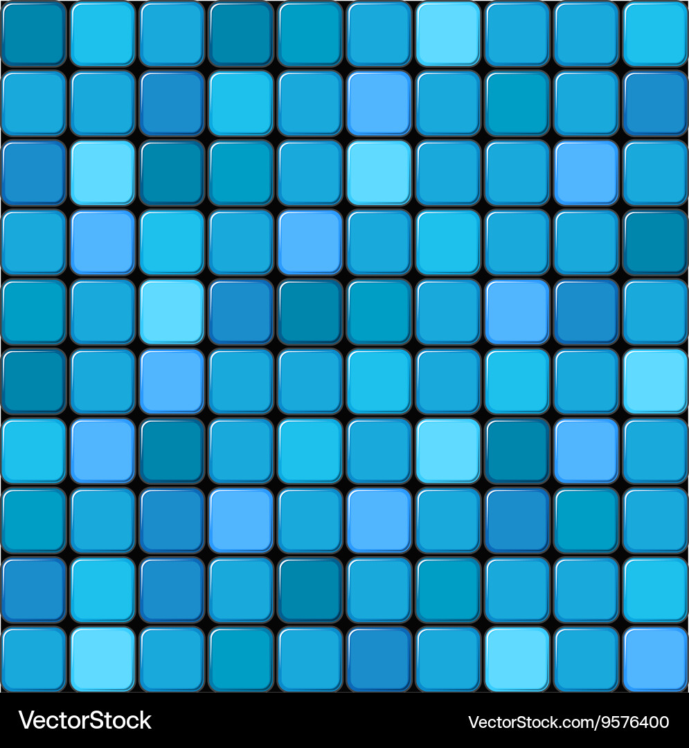 Colorful Block Pattern Background vector image