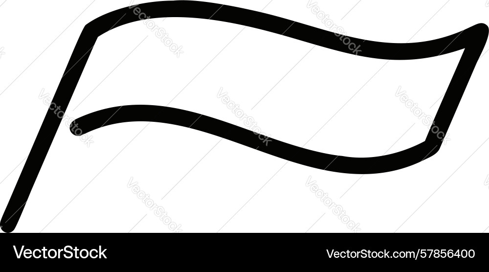 Dynamic double arrow wind icon design generative vector image