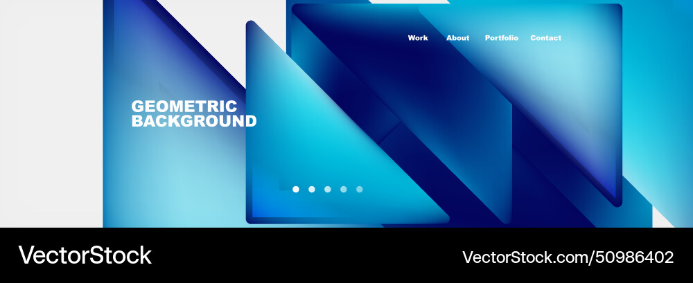Gradient triangles composition with bright fluid Gradient triangles composition with bright fluid Vector Image
