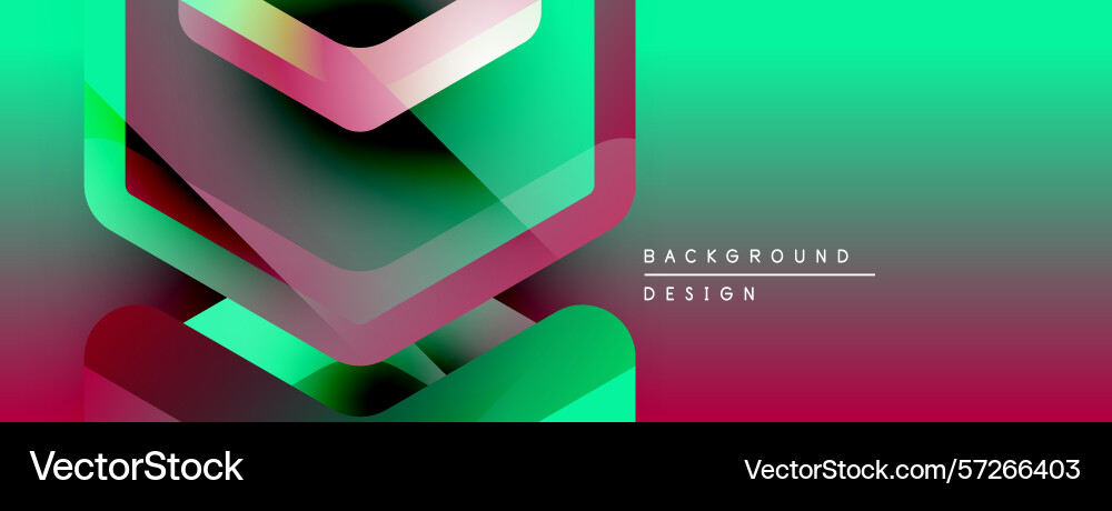 Abstract geometric shapes overlap creating Abstract geometric shapes overlap creating Vector Image