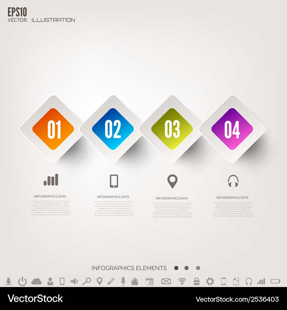 Cloud Computing & Web Icons vector image