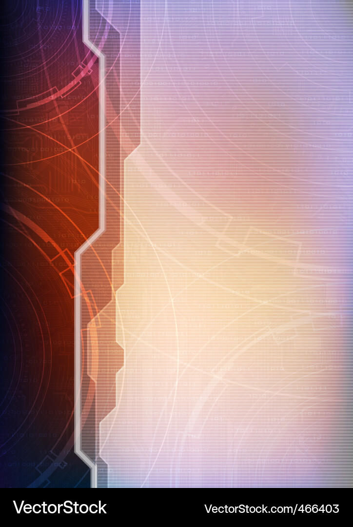 Digital Circuit Board Background vector image