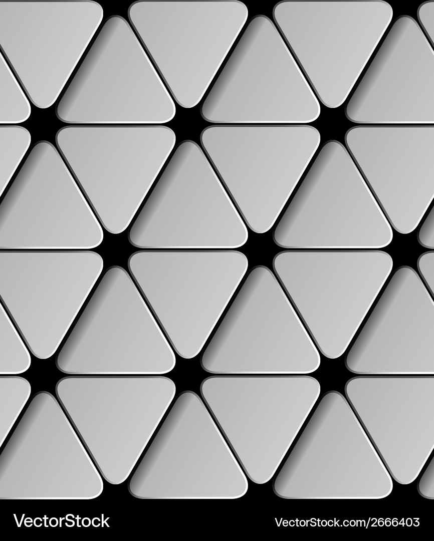 Paper seamless triangle pattern Vector Image