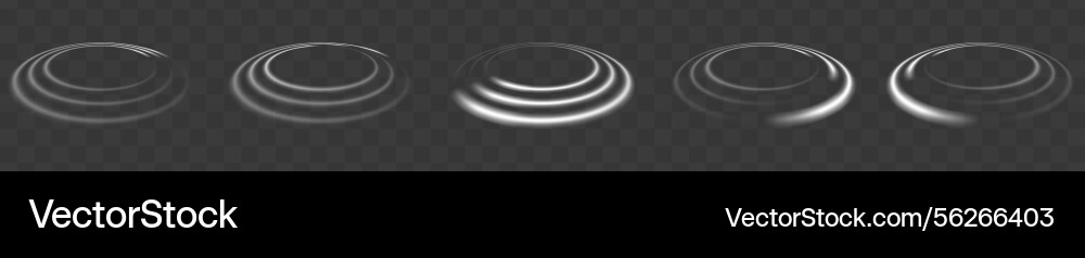Set of circles with neon line creating a round Set of circles with neon line creating a round vector image