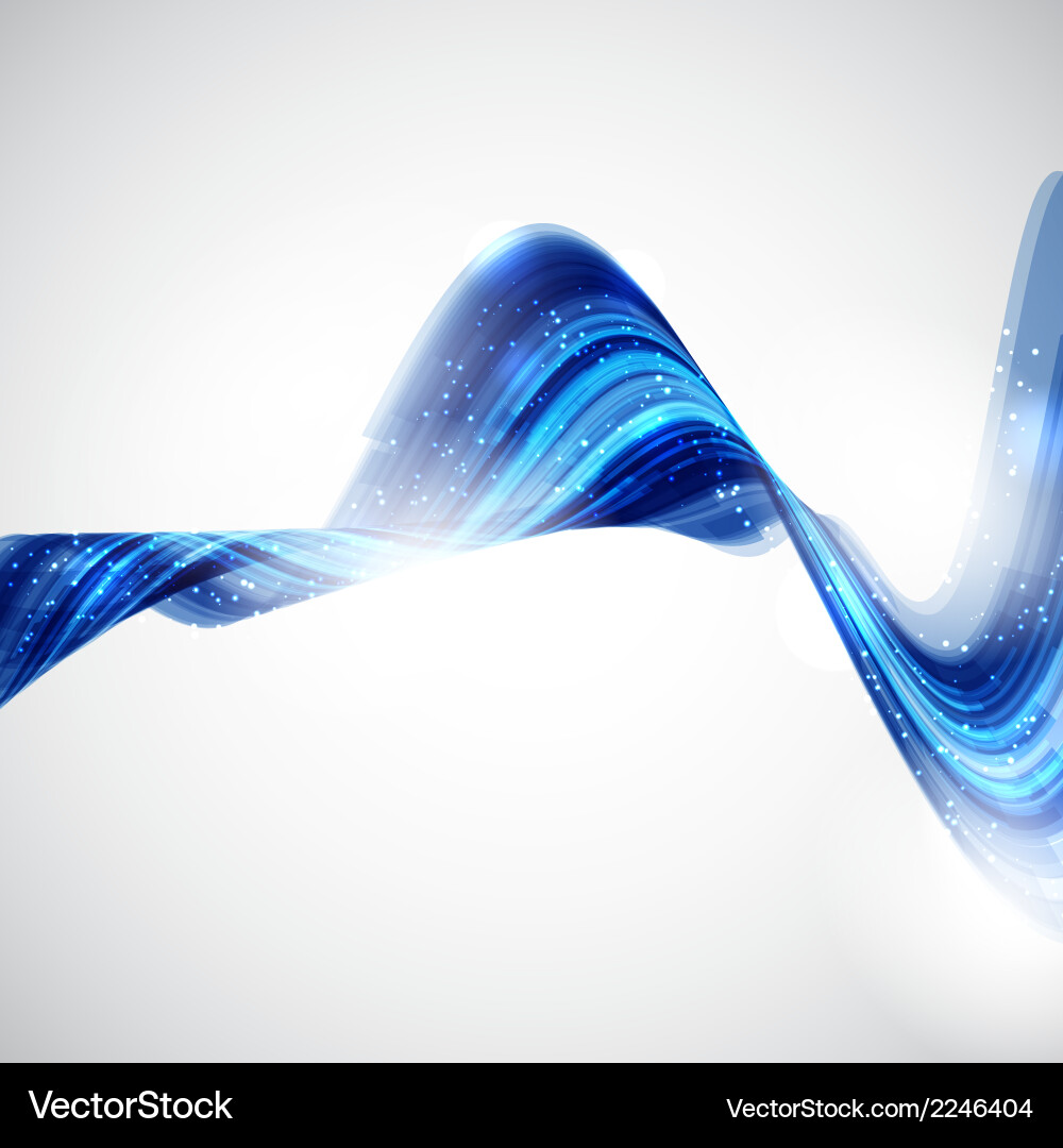 Abstract background with a decorative swirl design vector image