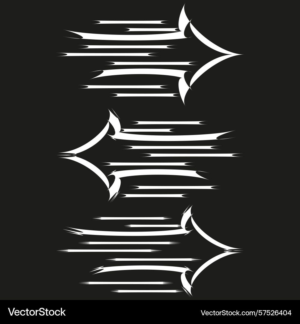 Stack arrow icon vertical flow arrows high speed vector image