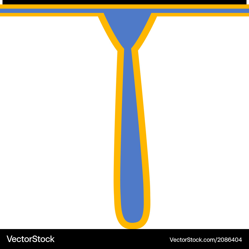 Window Squeegee Tool Vector Image