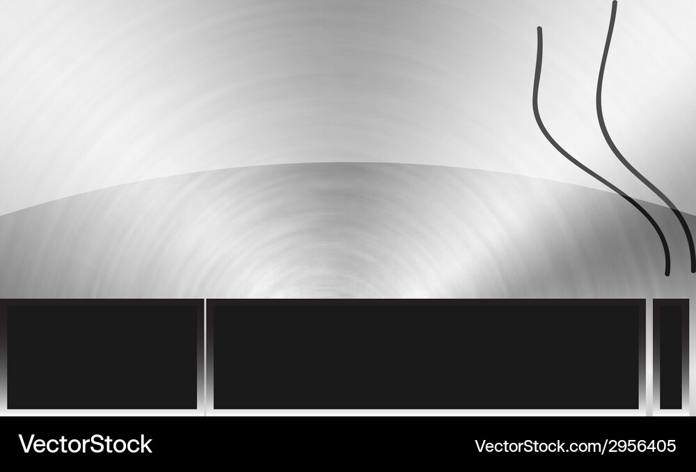 Chrome button Vector Image