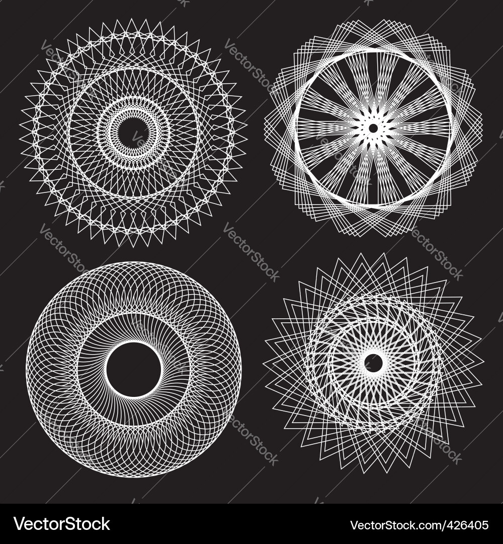 Design elements vector image