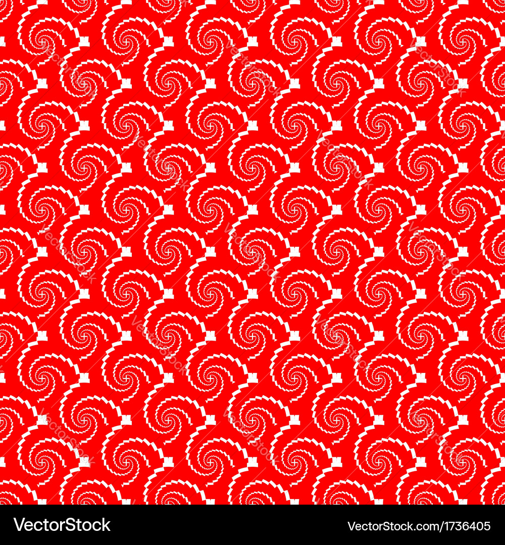 Design seamless red helix diagonal background Vector Image