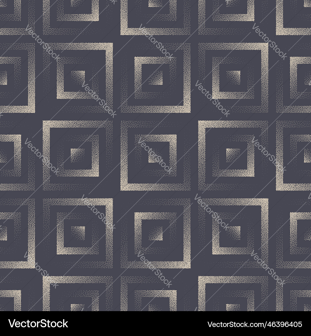 Linear Square Pattern vector image